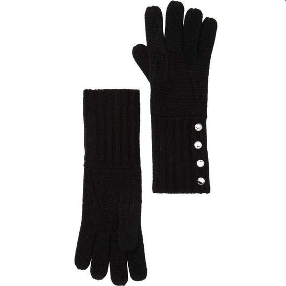 Michael Kors Accessories - NWT Michael Kors Ribbed Knit Gloves